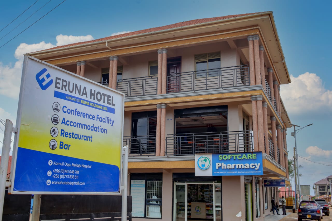 Eruna Hotel Facade - Twilight View